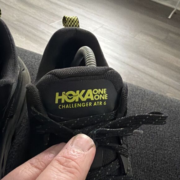 Hoka One One Challenger ATR 6 GTX Gore-Tex Trail Running Shoes Mens 12 Black - Picture 3 of 8